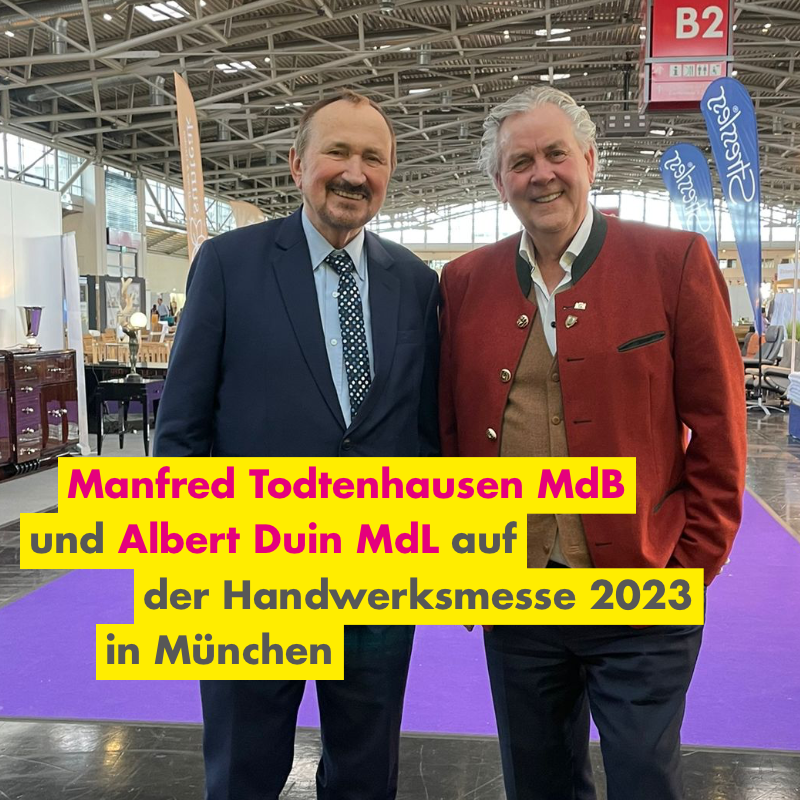 Manfred Todtenhausen und Albert Duin