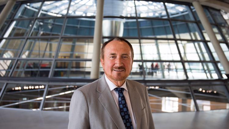 Manfred Todtenhausen im Reichstagsgebäud